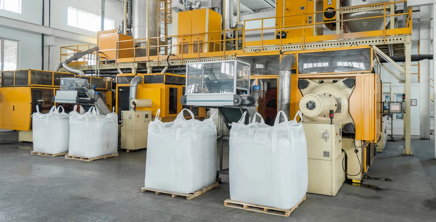 FIBC bag production floor